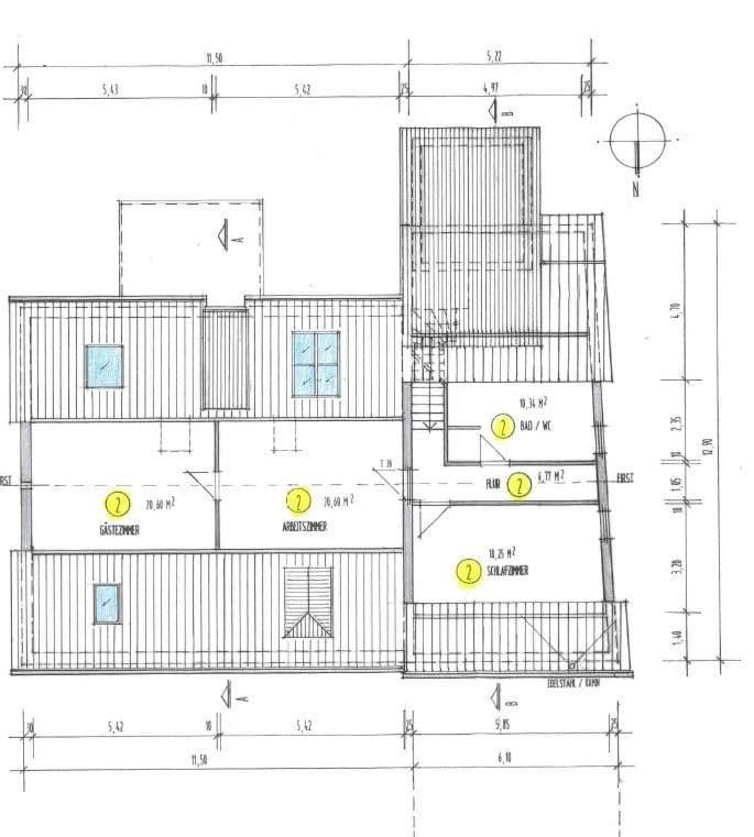 Prodej bytu 6+1 120 m², Bergweg 1a, Saarbrücken, Země Sársko Prodej bytu 6+1 120 m², Bergweg 1a, Saarbrücken, Země Sársko