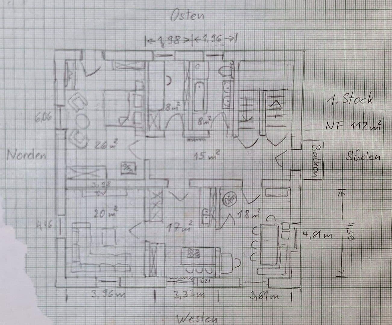 Pronájem bytu 4+1 150 m², Marktstraße 11 Top 2, Pram, Horní Rakousko Pronájem bytu 4+1 150 m², Marktstraße 11 Top 2, Pram, Horní Rakousko