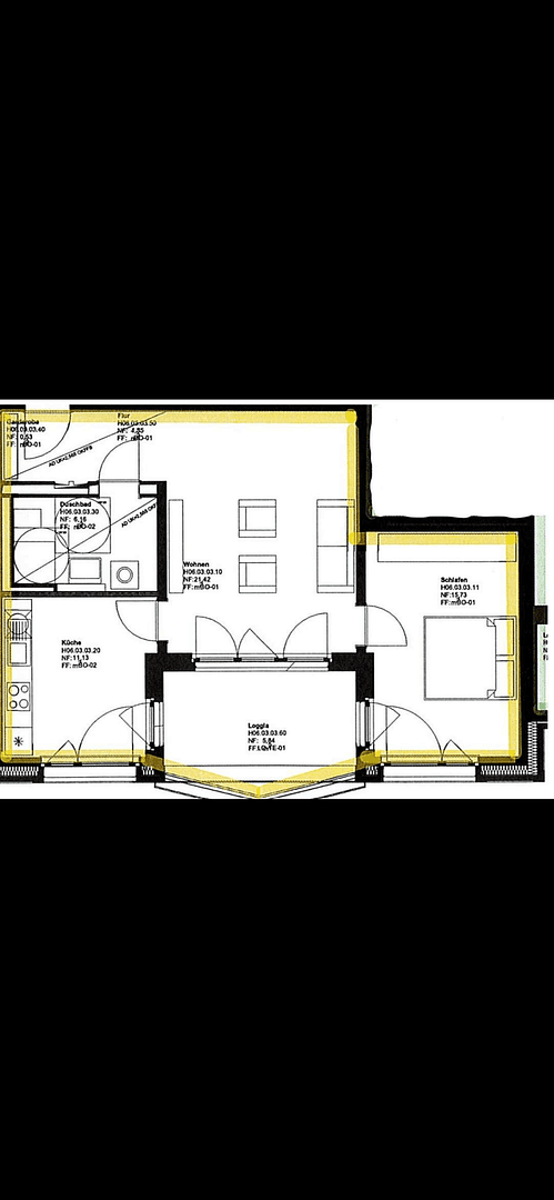 Pronájem bytu 2+1 66 m², Von-der-Decken-Str. 16, Hannover, Dolní Sasko Pronájem bytu 2+1 66 m², Von-der-Decken-Str. 16, Hannover, Dolní Sasko