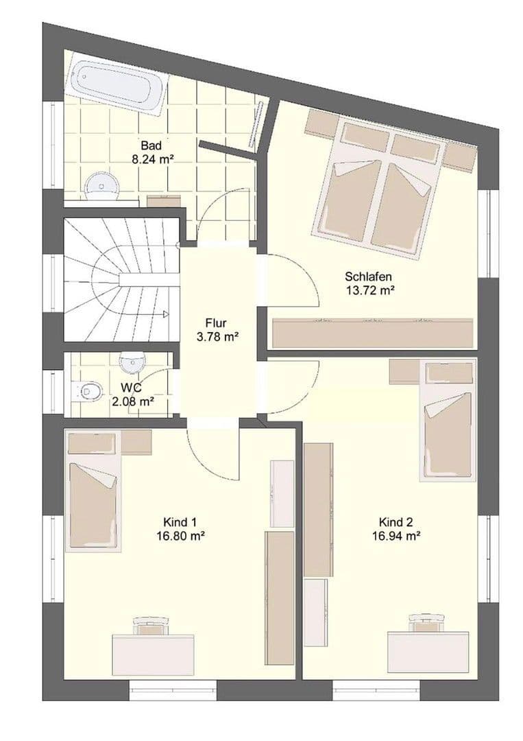 Pronájem domu 135 m², pozemek 1.300 m², Dürrlauingen, Bavorsko Pronájem domu 135 m², pozemek 1.300 m², Dürrlauingen, Bavorsko
