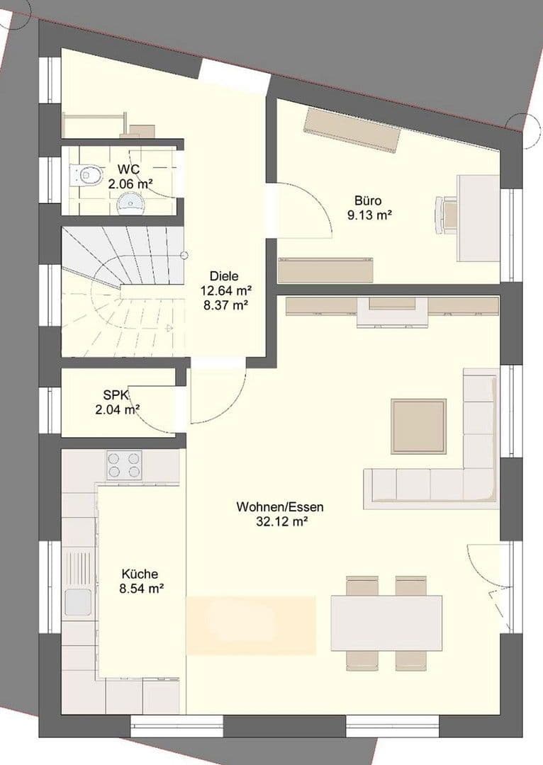 Pronájem domu 135 m², pozemek 1.300 m², Dürrlauingen, Bavorsko Pronájem domu 135 m², pozemek 1.300 m², Dürrlauingen, Bavorsko