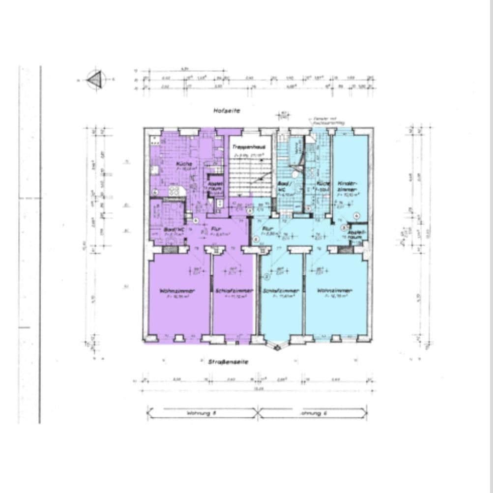 Pronájem bytu 3+1 65 m², Josef Ries Straße 72, Erfurt, Durynsko Pronájem bytu 3+1 65 m², Josef Ries Straße 72, Erfurt, Durynsko