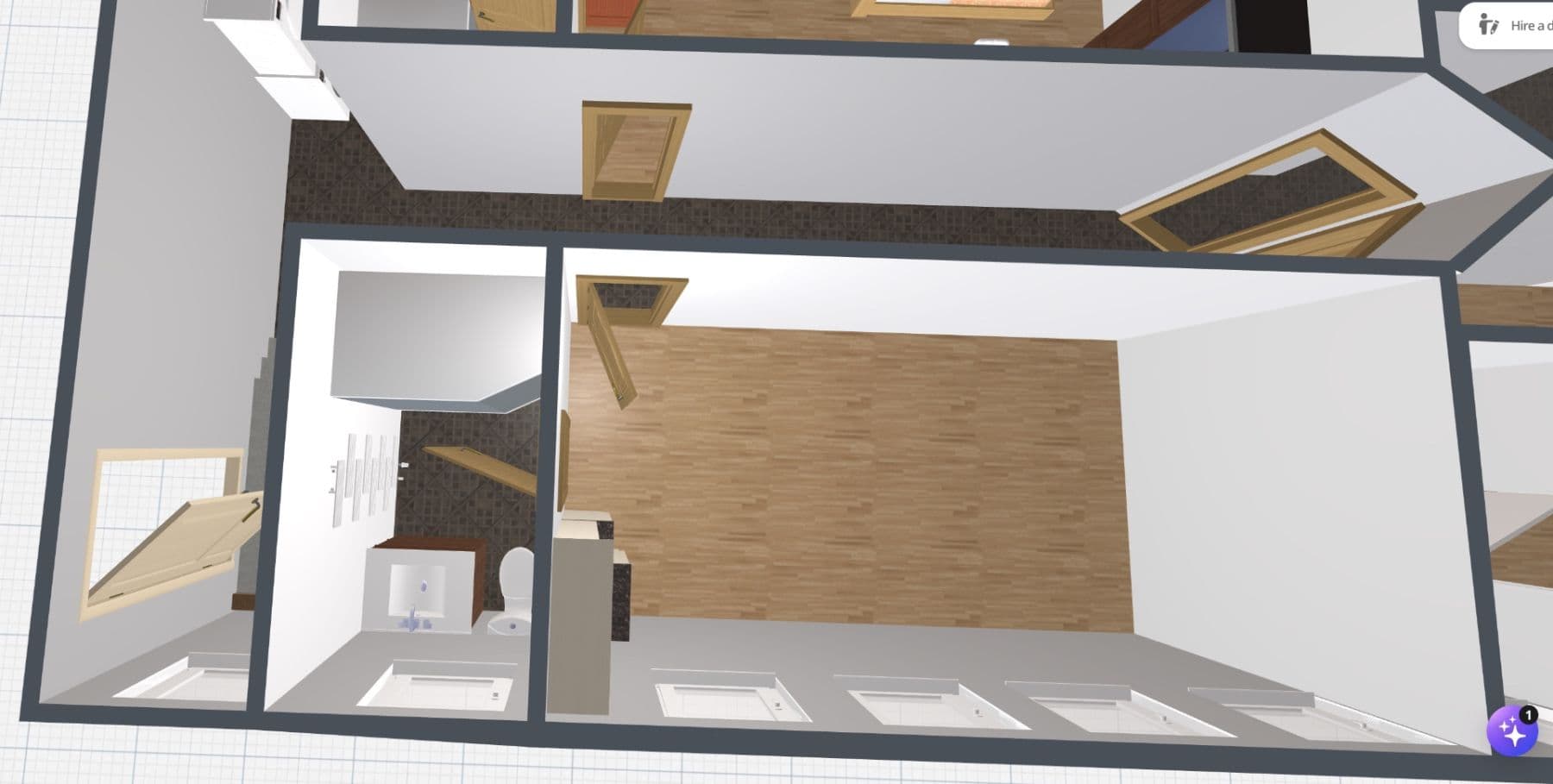 Pronájem kanceláře 25 m², Pernerova, Praha, Praha Pronájem kanceláře 25 m², Pernerova, Praha, Praha