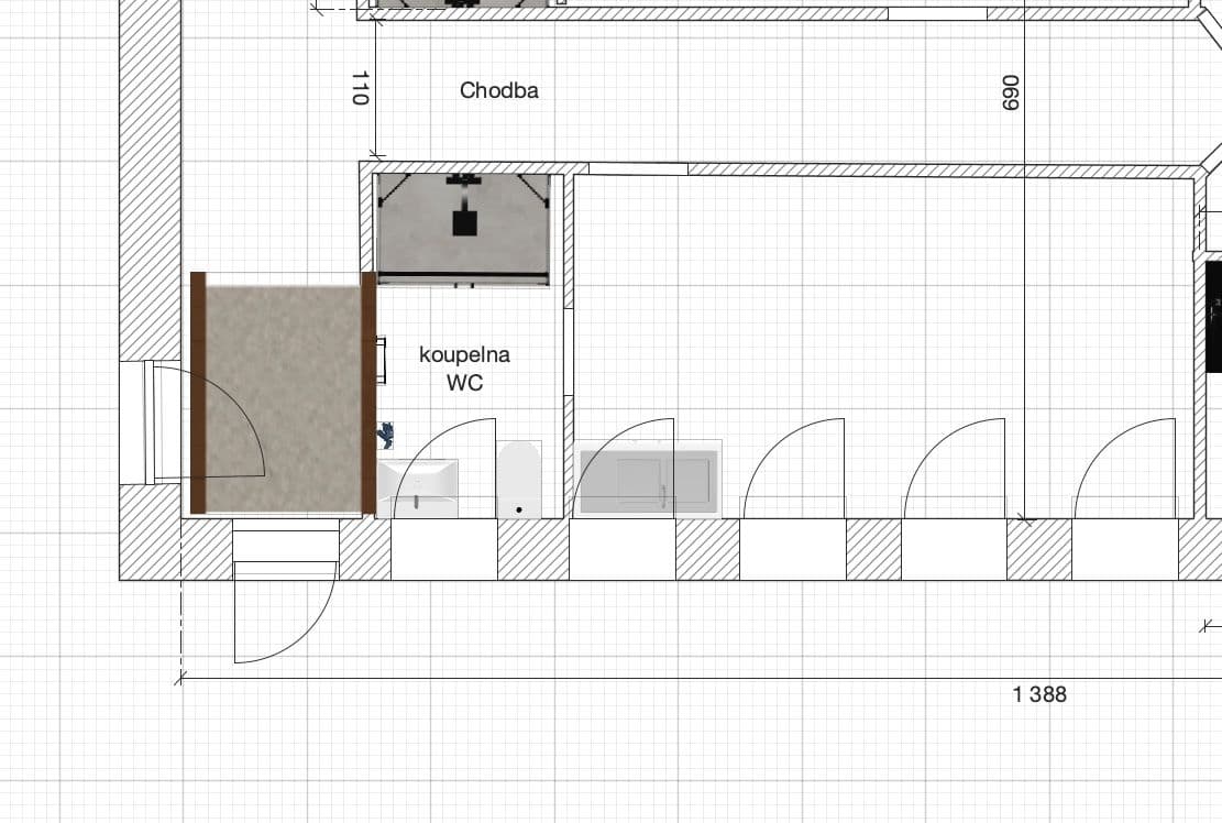 Pronájem kanceláře 25 m², Pernerova, Praha, Praha Pronájem kanceláře 25 m², Pernerova, Praha, Praha