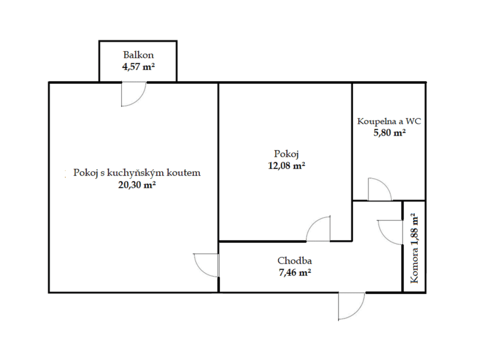 Pronájem bytu 2+kk 52 m², Terezínská, Praha, Praha Pronájem bytu 2+kk 52 m², Terezínská, Praha, Praha