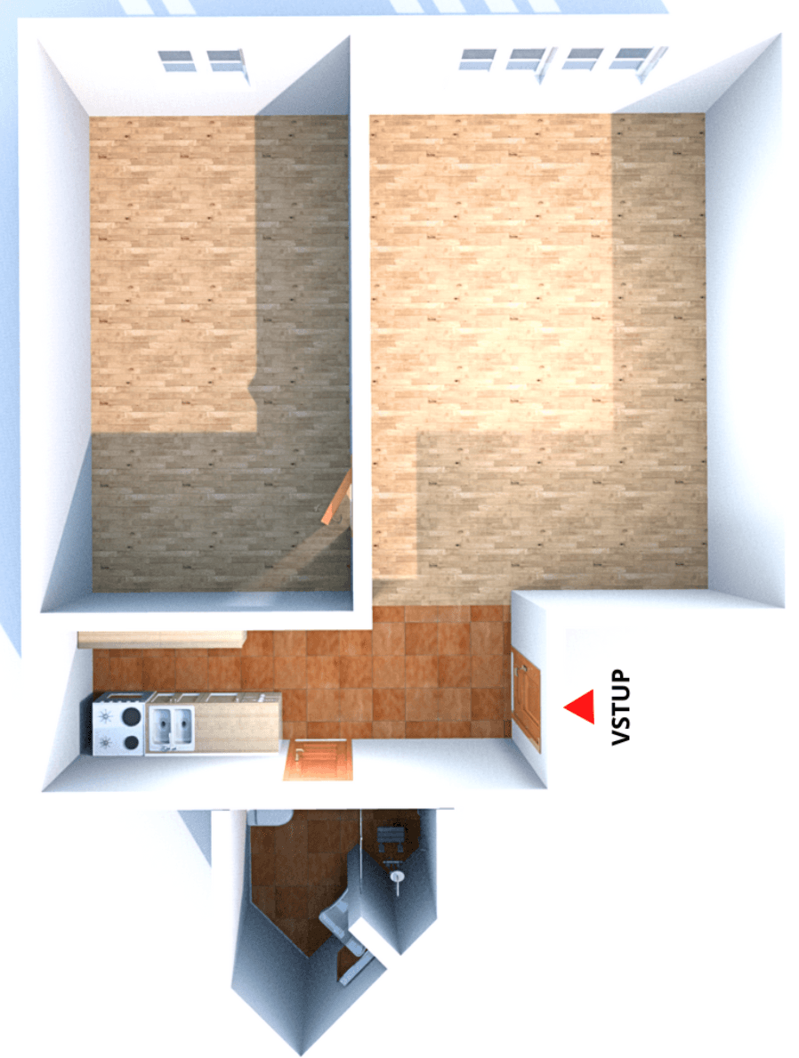 Pronájem bytu 2+kk 50 m², Hartigova, Praha, Praha Pronájem bytu 2+kk 50 m², Hartigova, Praha, Praha