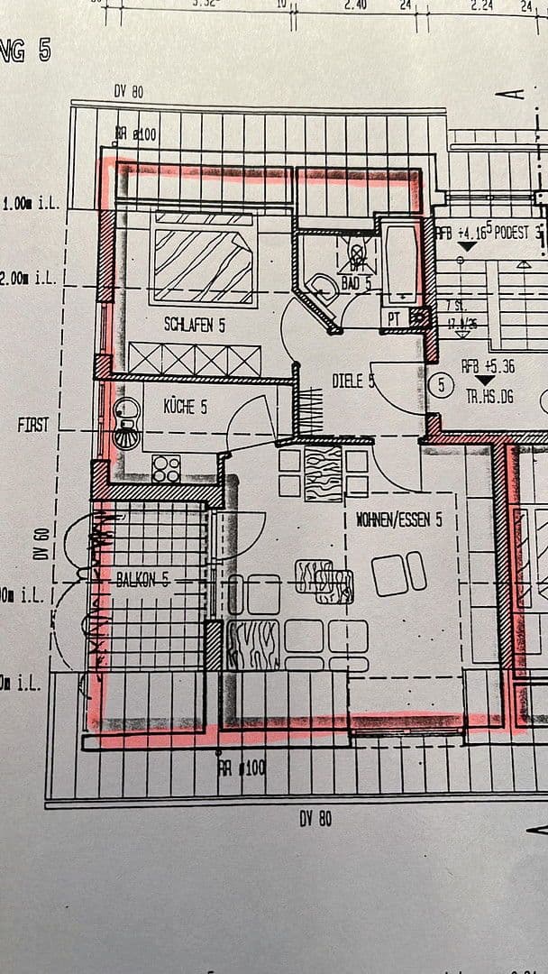Prodej bytu 2+1 46 m², Kleiststraße 11, Oberstenfeld, Bádensko-Württembersko Prodej bytu 2+1 46 m², Kleiststraße 11, Oberstenfeld, Bádensko-Württembersko