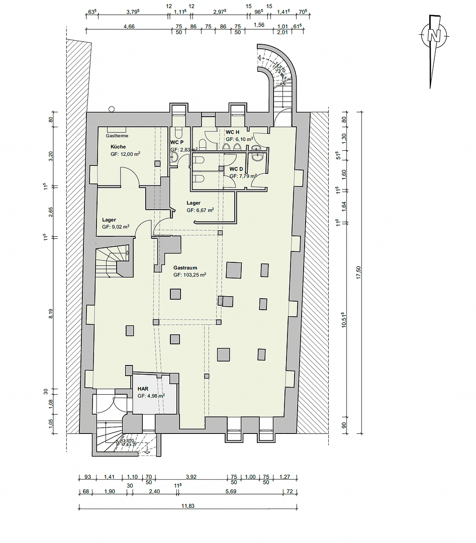 Pronájem nebytového prostoru 135 m², Lübsche Str. 26, Wismar, Mecklenburg-Vorpommern Pronájem nebytového prostoru 135 m², Lübsche Str. 26, Wismar, Mecklenburg-Vorpommern