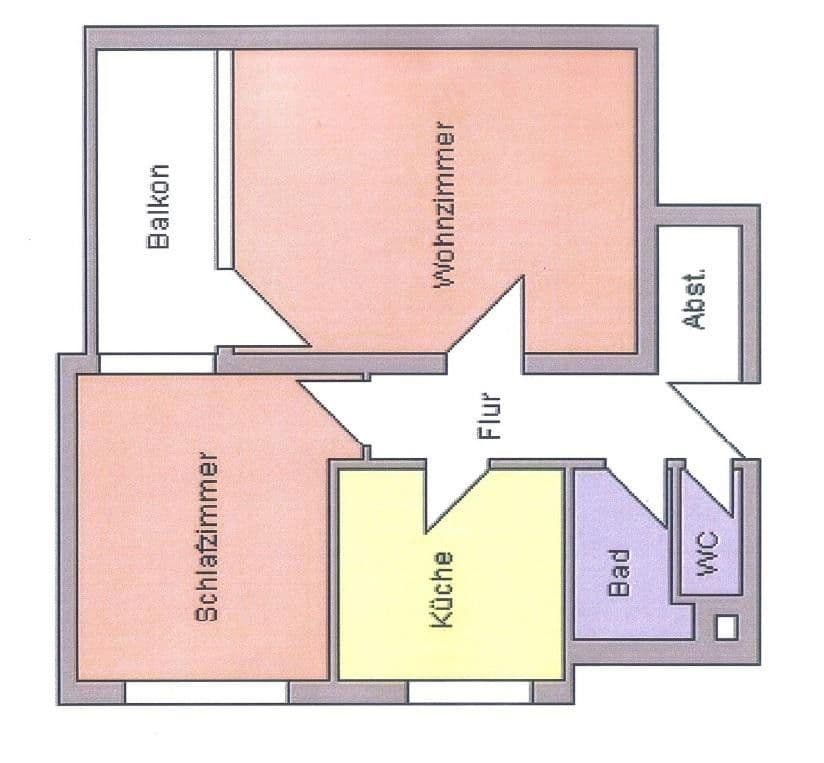 Prodej bytu 2+1 61 m², Ermslebener Weg 4, Berlin, Berlín Prodej bytu 2+1 61 m², Ermslebener Weg 4, Berlin, Berlín
