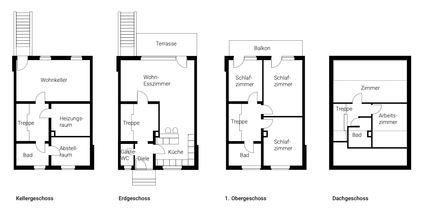 Prodej domu 171 m², pozemek 261 m², Münster, Severní Porýní-Vestfálsko Prodej domu 171 m², pozemek 261 m², Münster, Severní Porýní-Vestfálsko