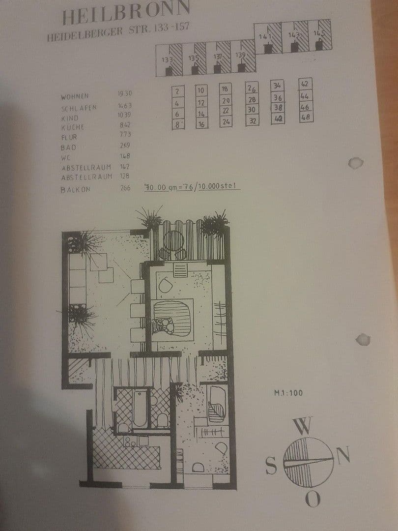 Prodej bytu 3+1 70 m², Heidelberger Straße 137, Heilbronn, Bádensko-Württembersko Prodej bytu 3+1 70 m², Heidelberger Straße 137, Heilbronn, Bádensko-Württembersko