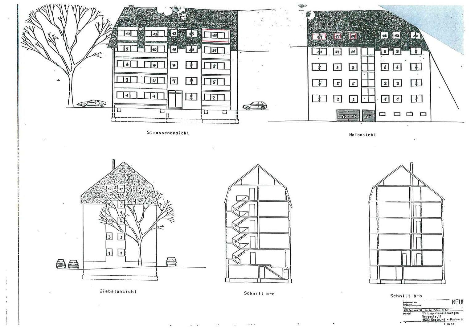 Prodej bytu 4+1 103 m², Wengestraße 11, Dortmund, Severní Porýní-Vestfálsko Prodej bytu 4+1 103 m², Wengestraße 11, Dortmund, Severní Porýní-Vestfálsko