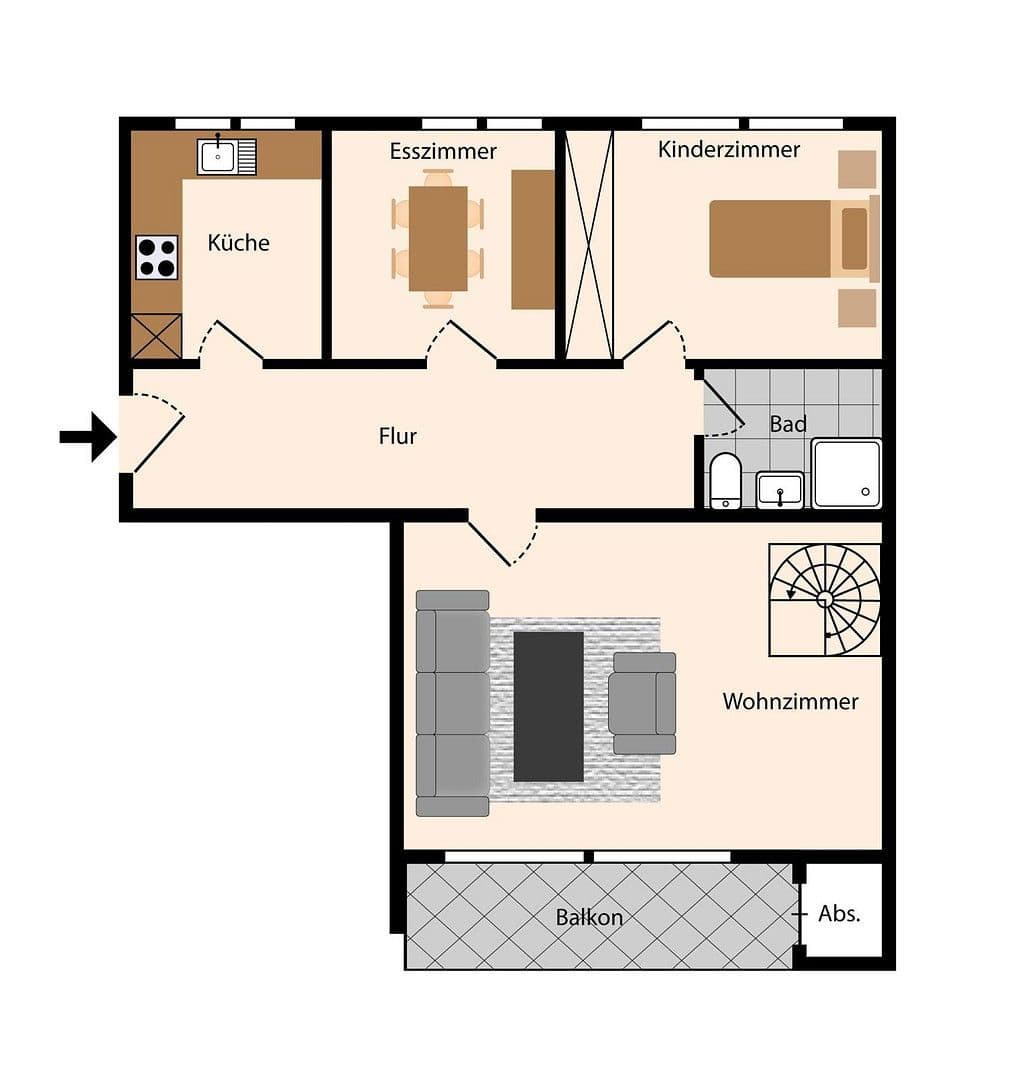 Prodej bytu 4+1 103 m², Wengestraße 11, Dortmund, Severní Porýní-Vestfálsko Prodej bytu 4+1 103 m², Wengestraße 11, Dortmund, Severní Porýní-Vestfálsko