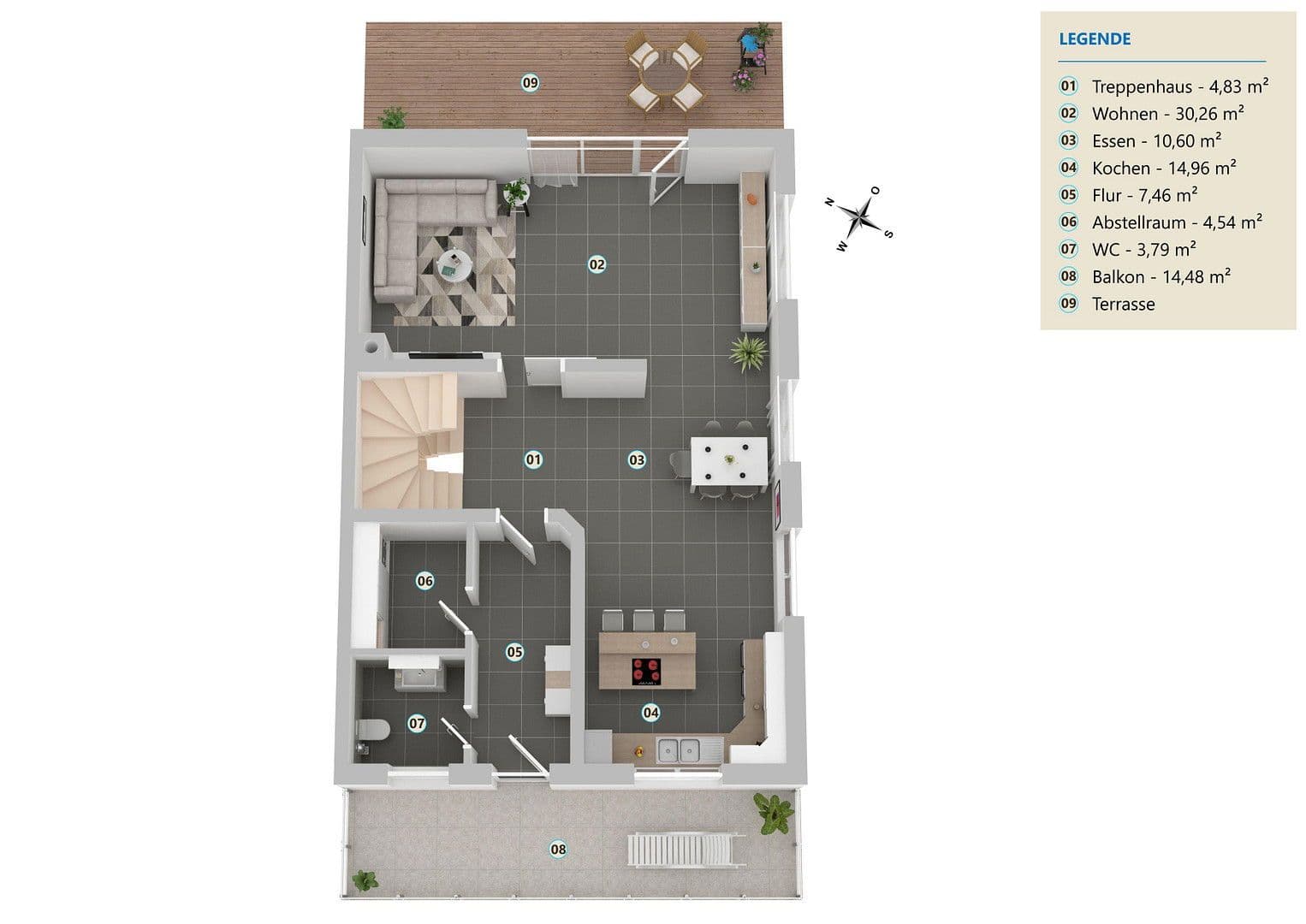 Prodej domu 230 m², pozemek 315 m², Althütter Str 17a, Otterberg, Porýní-Falc Prodej domu 230 m², pozemek 315 m², Althütter Str 17a, Otterberg, Porýní-Falc