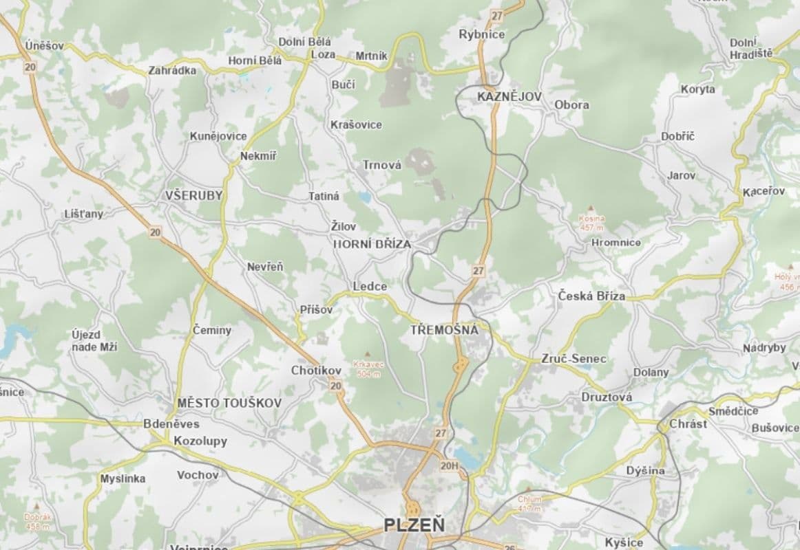 Prodej pozemku 4.161 m², Horní Bělá, Plzeňský kraj Prodej pozemku 4.161 m², Horní Bělá, Plzeňský kraj