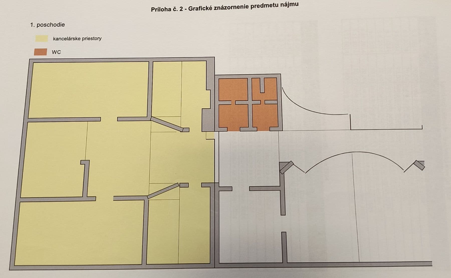Pronájem kanceláře 128 m², Nádvorná, Zvolen, Banskobystrický kraj Pronájem kanceláře 128 m², Nádvorná, Zvolen, Banskobystrický kraj