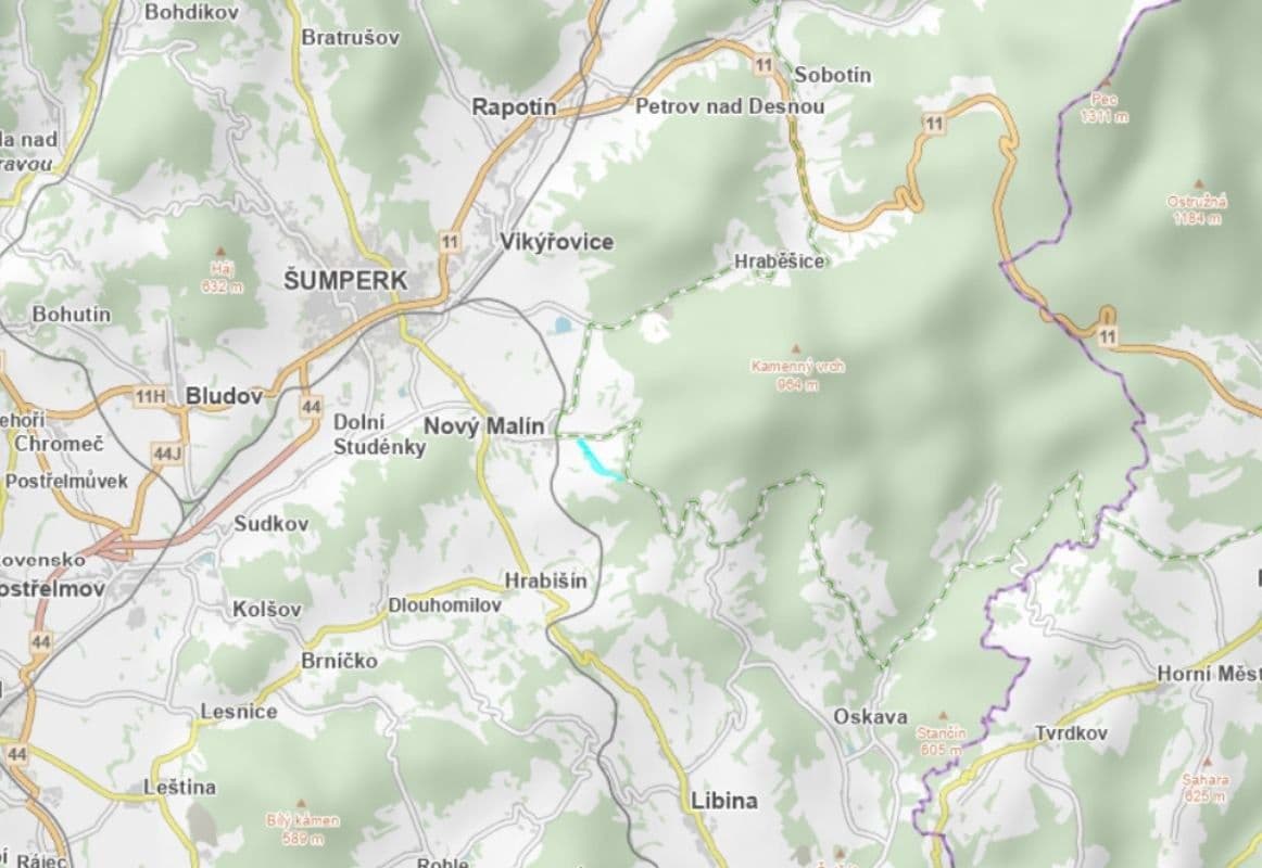 Prodej pozemku 95.744 m², Nový Malín, Olomoucký kraj Prodej pozemku 95.744 m², Nový Malín, Olomoucký kraj