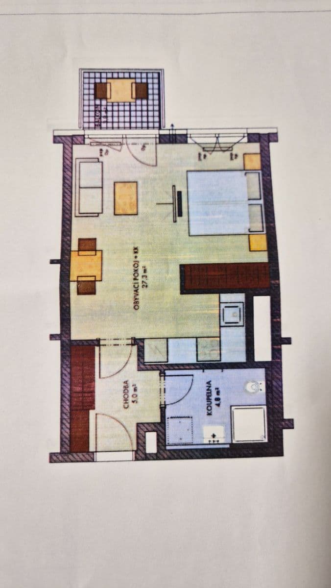 Pronájem bytu 1+kk 38 m², Nádražní, Kralupy nad Vltavou, Středočeský kraj Pronájem bytu 1+kk 38 m², Nádražní, Kralupy nad Vltavou, Středočeský kraj
