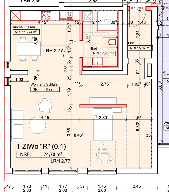 Pronájem bytu 2+1 80 m², Oppenheim, Porýní-Falc Pronájem bytu 2+1 80 m², Oppenheim, Porýní-Falc