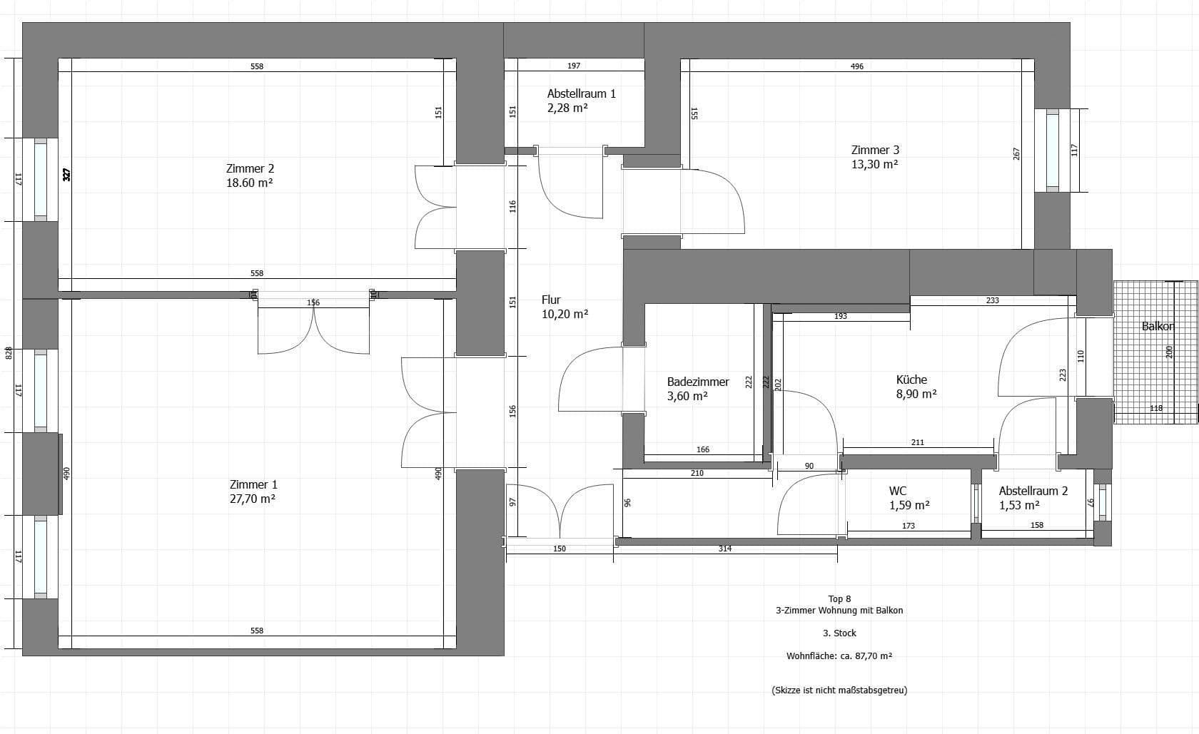 Prodej bytu 3+1 87 m², Pestalozzistraße 28, Graz, Štýrsko Prodej bytu 3+1 87 m², Pestalozzistraße 28, Graz, Štýrsko