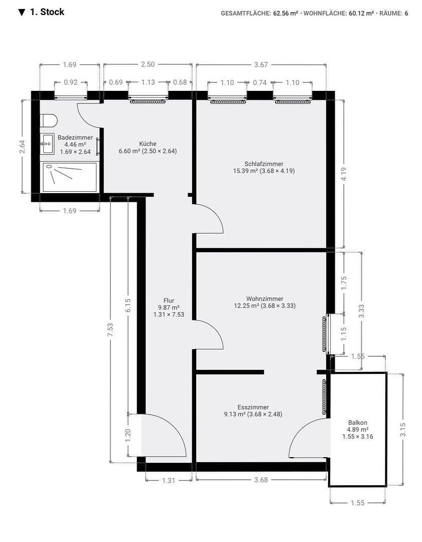 Prodej bytu 3+1 60 m², Pestalozzistraße 17, Braunschweig, Dolní Sasko Prodej bytu 3+1 60 m², Pestalozzistraße 17, Braunschweig, Dolní Sasko