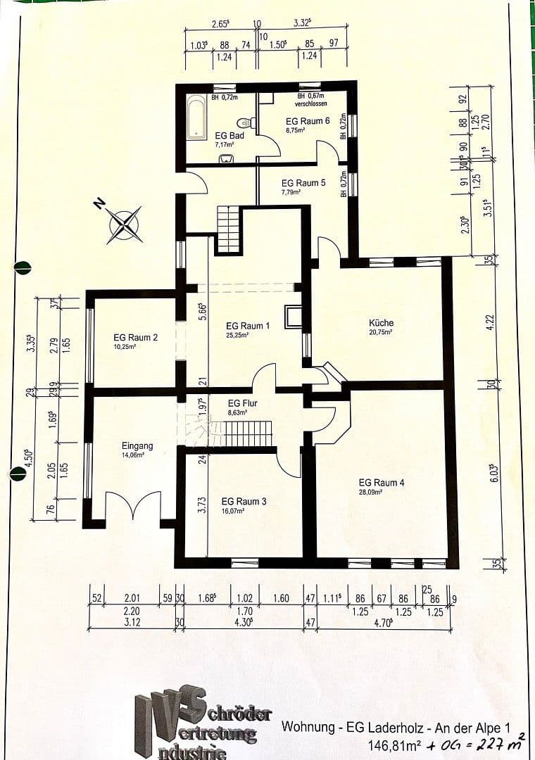 Pronájem domu 227 m², pozemek 550 m², An der Alpe 2, Neustadt am Rübenberge, Dolní Sasko Pronájem domu 227 m², pozemek 550 m², An der Alpe 2, Neustadt am Rübenberge, Dolní Sasko