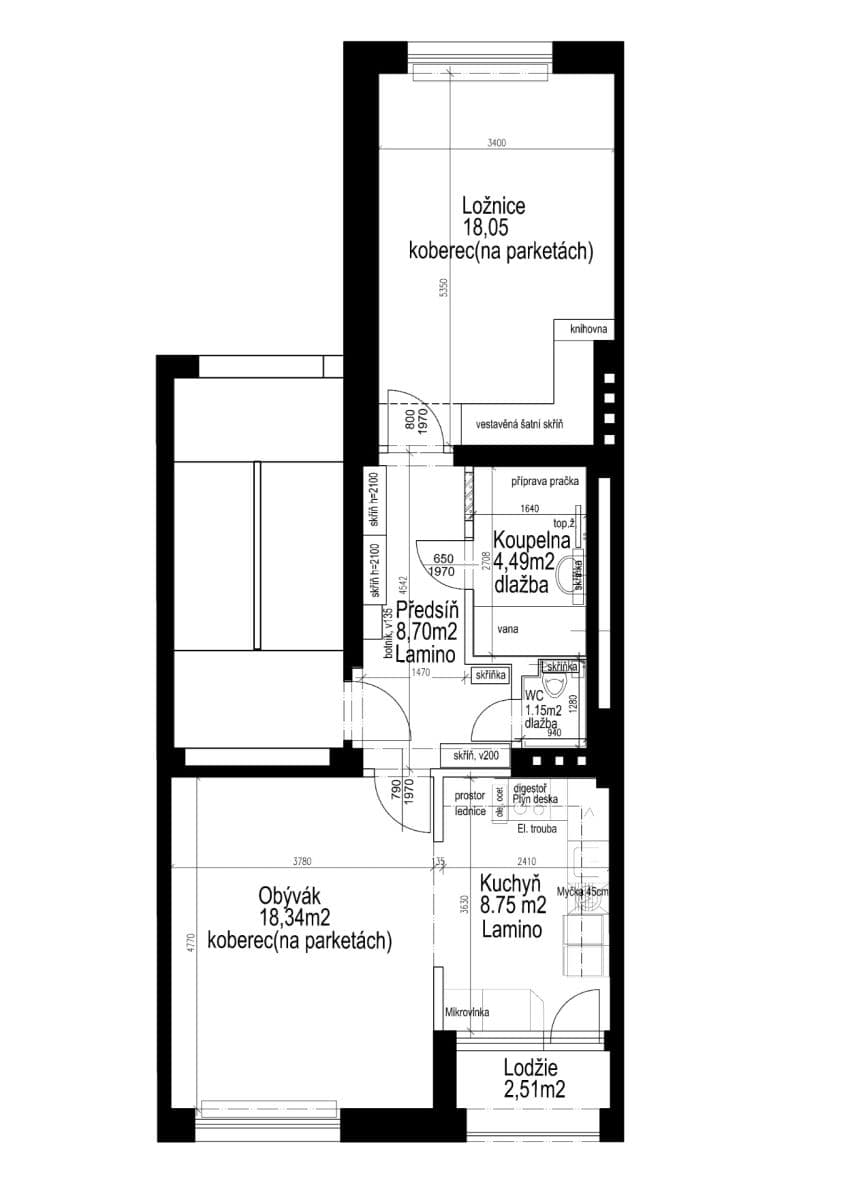 Pronájem bytu 2+kk 59 m², Kobyliské náměstí, Praha, Praha Pronájem bytu 2+kk 59 m², Kobyliské náměstí, Praha, Praha