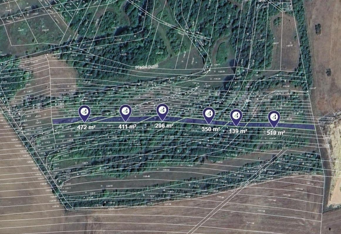 Prodej pozemku 2.187 m², Těmice, Jihomoravský kraj Prodej pozemku 2.187 m², Těmice, Jihomoravský kraj