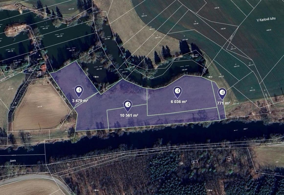 Prodej pozemku 20.847 m², Kochánky, Středočeský kraj Prodej pozemku 20.847 m², Kochánky, Středočeský kraj