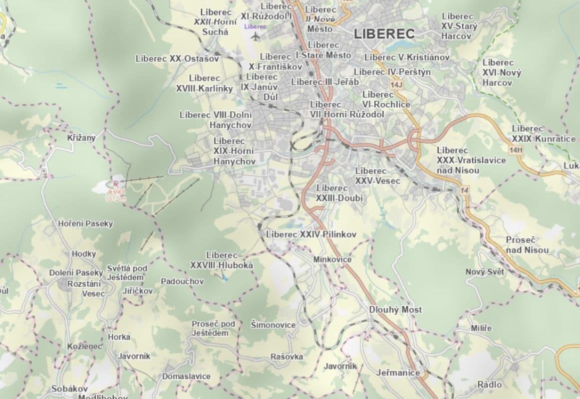 Prodej pozemku 6.492 m², Liberec, Liberecký kraj Prodej pozemku 6.492 m², Liberec, Liberecký kraj