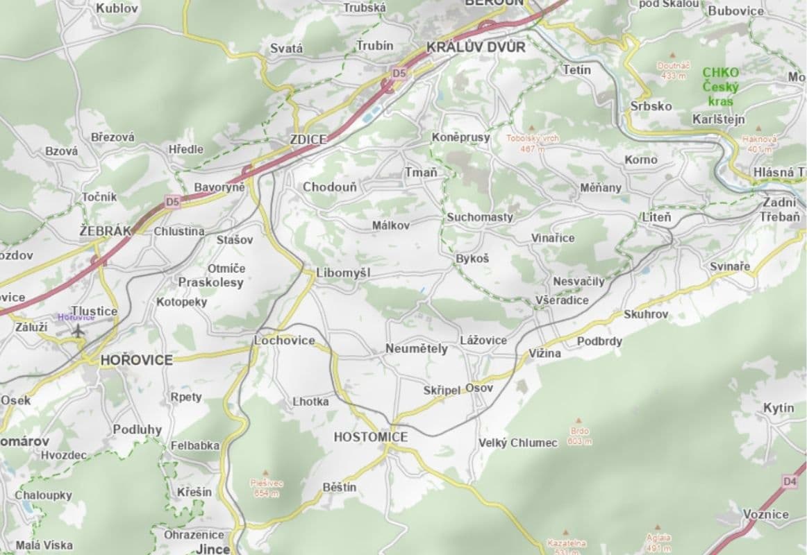 Prodej pozemku 2.204 m², Neumětely, Středočeský kraj Prodej pozemku 2.204 m², Neumětely, Středočeský kraj