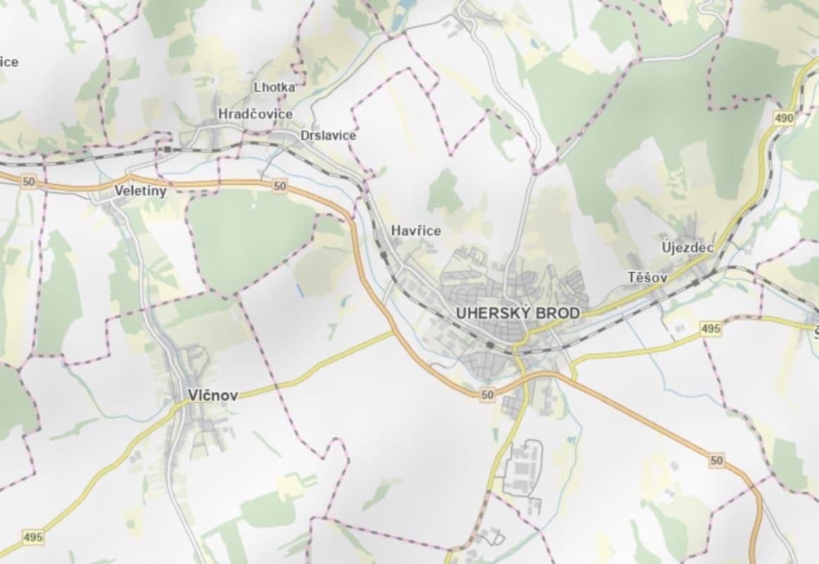 Prodej pozemku 1.335 m², Uherský Brod, Zlínský kraj Prodej pozemku 1.335 m², Uherský Brod, Zlínský kraj