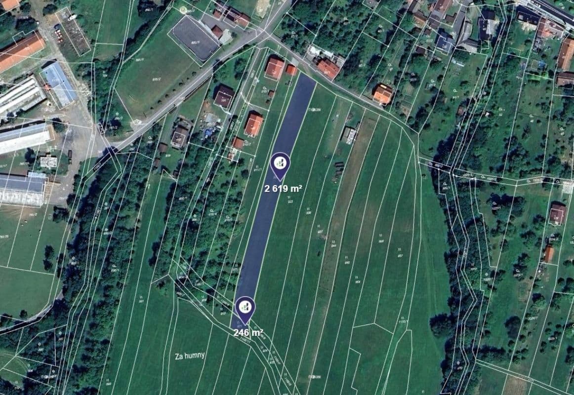 Prodej pozemku 1.791 m², Podolí, Zlínský kraj Prodej pozemku 1.791 m², Podolí, Zlínský kraj