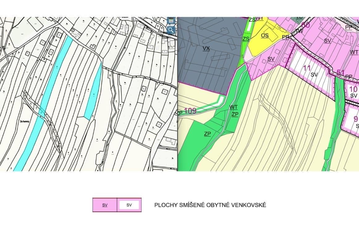 Prodej pozemku 1.791 m², Podolí, Zlínský kraj Prodej pozemku 1.791 m², Podolí, Zlínský kraj