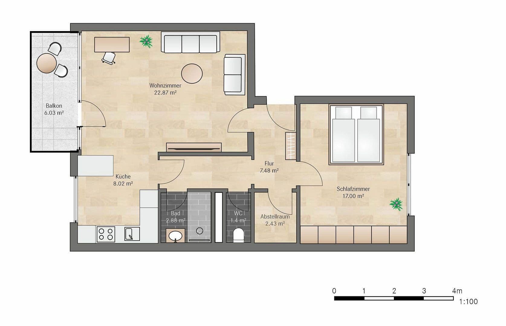 Prodej bytu 2+kk 65 m², Uhlbergstr. 24, Filderstadt, Bádensko-Württembersko Prodej bytu 2+kk 65 m², Uhlbergstr. 24, Filderstadt, Bádensko-Württembersko