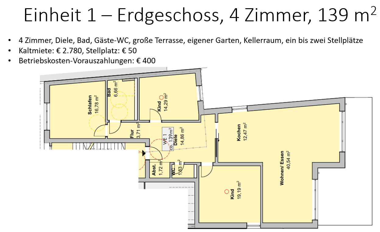 Pronájem bytu 3+1 95 m², Erkerstrasse 23, Köln Porz Ensen, Severní Porýní-Vestfálsko Pronájem bytu 3+1 95 m², Erkerstrasse 23, Köln Porz Ensen, Severní Porýní-Vestfálsko