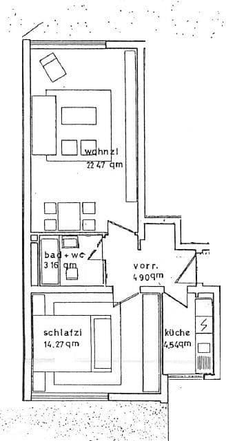 Prodej bytu 2+1 50 m², München, Bavorsko Prodej bytu 2+1 50 m², München, Bavorsko