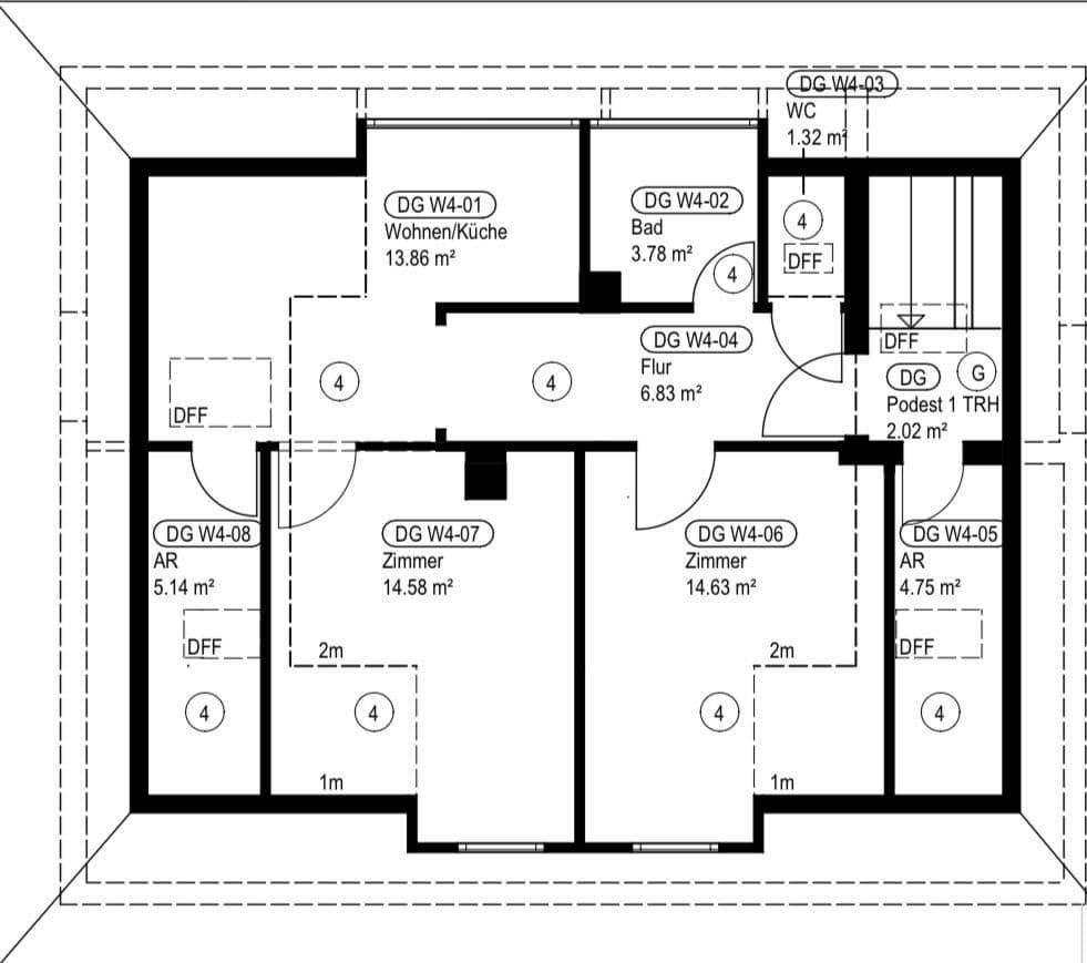 Pronájem bytu 2+kk 65 m², Eutingen- Pforzheim, Bádensko-Württembersko Pronájem bytu 2+kk 65 m², Eutingen- Pforzheim, Bádensko-Württembersko