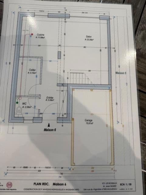 Prodej domu 95 m², pozemek 255 m², Schweigen-Rechtenbach, Porýní-Falc Prodej domu 95 m², pozemek 255 m², Schweigen-Rechtenbach, Porýní-Falc