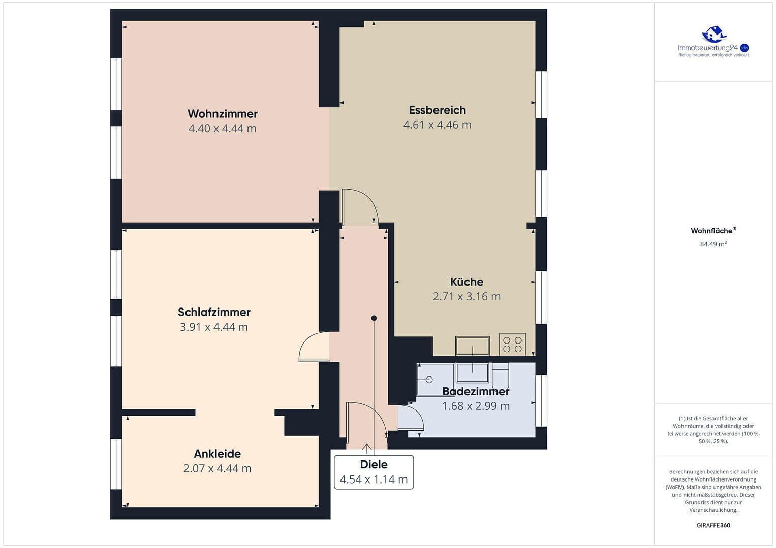 Pronájem bytu 3+1 85 m², Cochstedter Str. 32, Magdeburg, Sasko-Anhaltsko Pronájem bytu 3+1 85 m², Cochstedter Str. 32, Magdeburg, Sasko-Anhaltsko