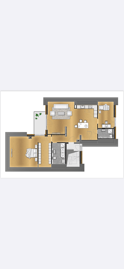 Pronájem bytu 3+1 110 m², Gwinnerstraße 35, Frankfurt am Main, Hessen Pronájem bytu 3+1 110 m², Gwinnerstraße 35, Frankfurt am Main, Hessen