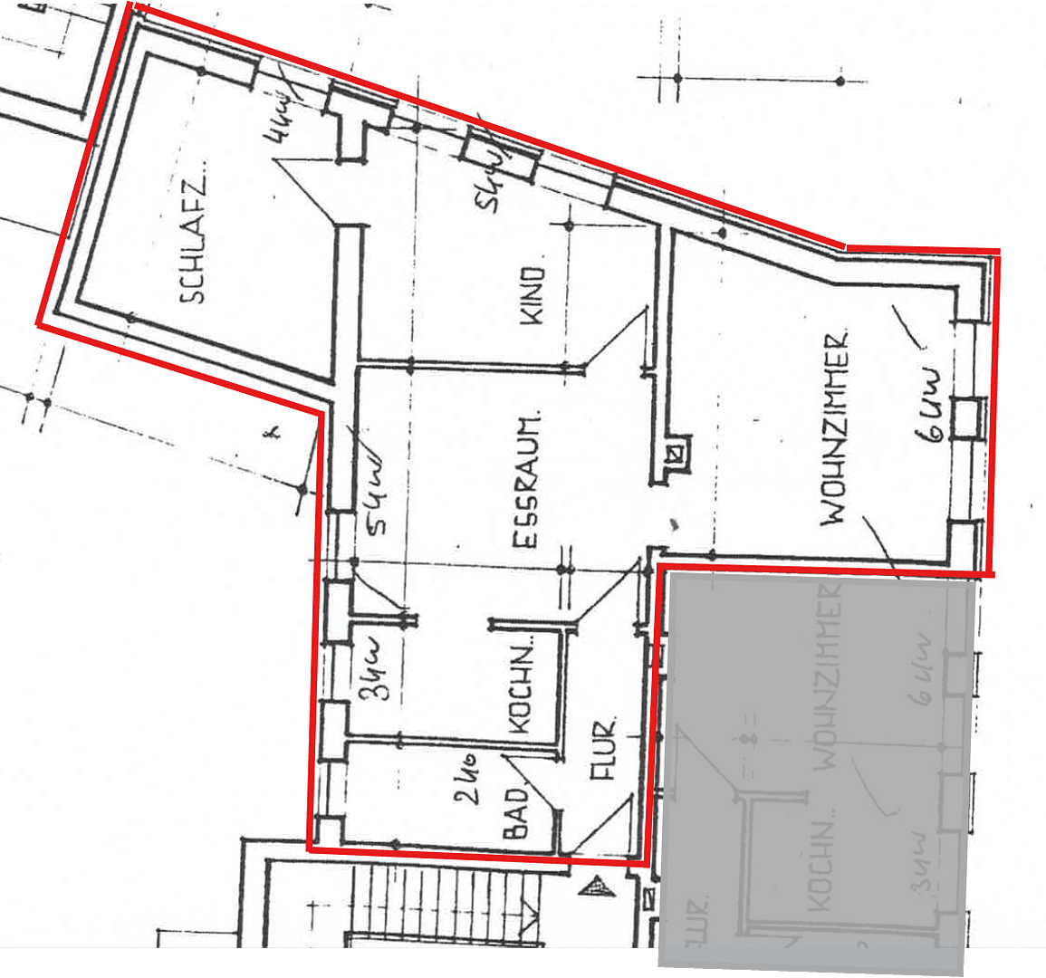 Pronájem bytu 3+1 77 m², Postweg 29, Oberhausen, Severní Porýní-Vestfálsko Pronájem bytu 3+1 77 m², Postweg 29, Oberhausen, Severní Porýní-Vestfálsko
