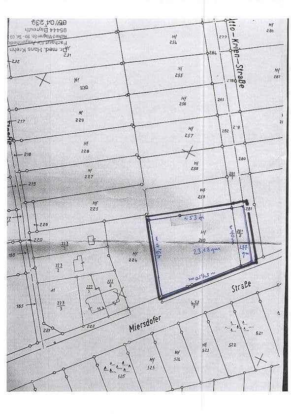 Prodej pozemku 2.318 m², Otto-Krien-Strasse/Ecke Miersdorfer-Strasse, Schulzendorf, Braniborsko Prodej pozemku 2.318 m², Otto-Krien-Strasse/Ecke Miersdorfer-Strasse, Schulzendorf, Braniborsko