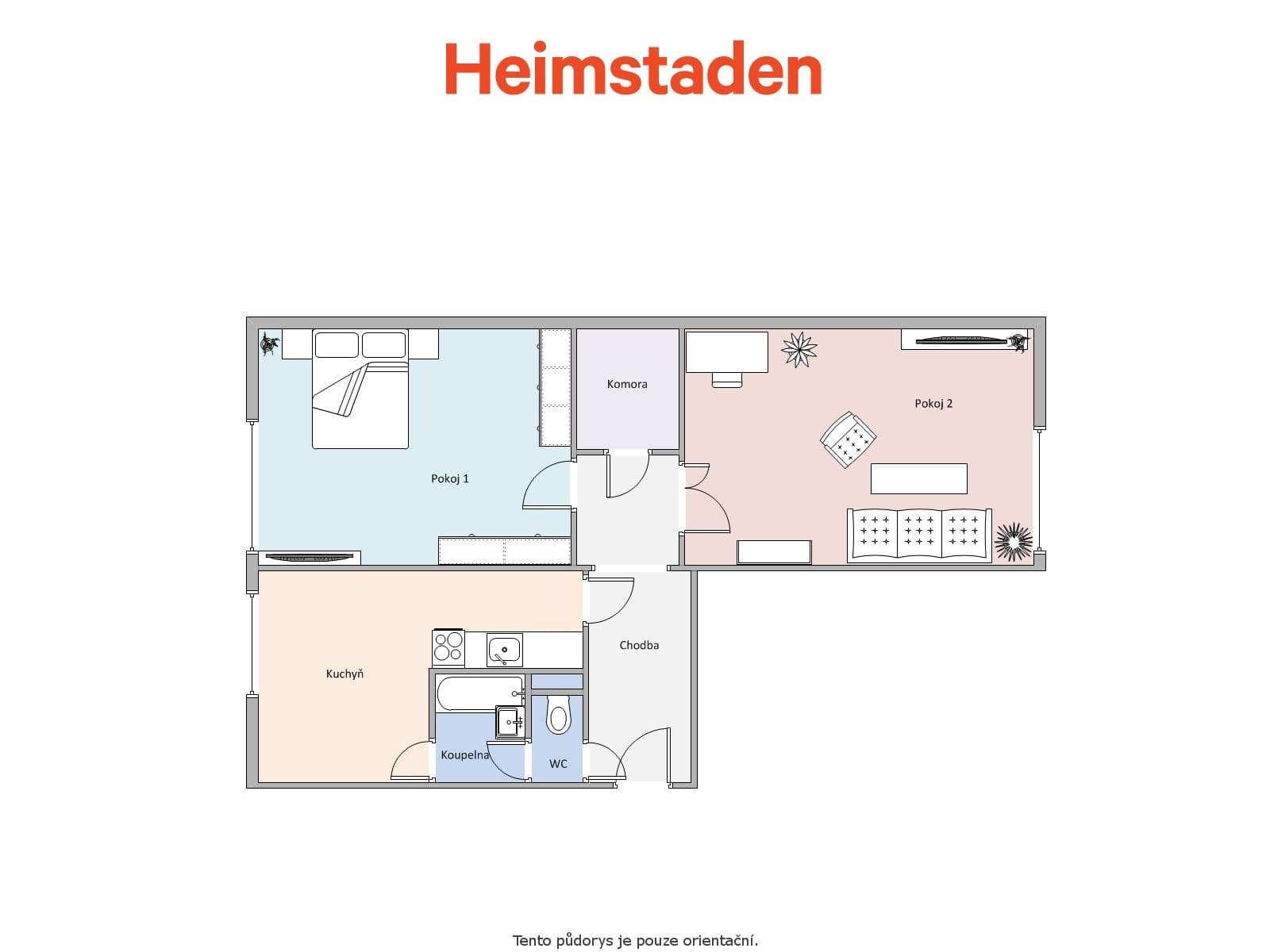 Pronájem bytu 2+1 50 m², Anenská, Frýdek-Místek, Moravskoslezský kraj Pronájem bytu 2+1 50 m², Anenská, Frýdek-Místek, Moravskoslezský kraj