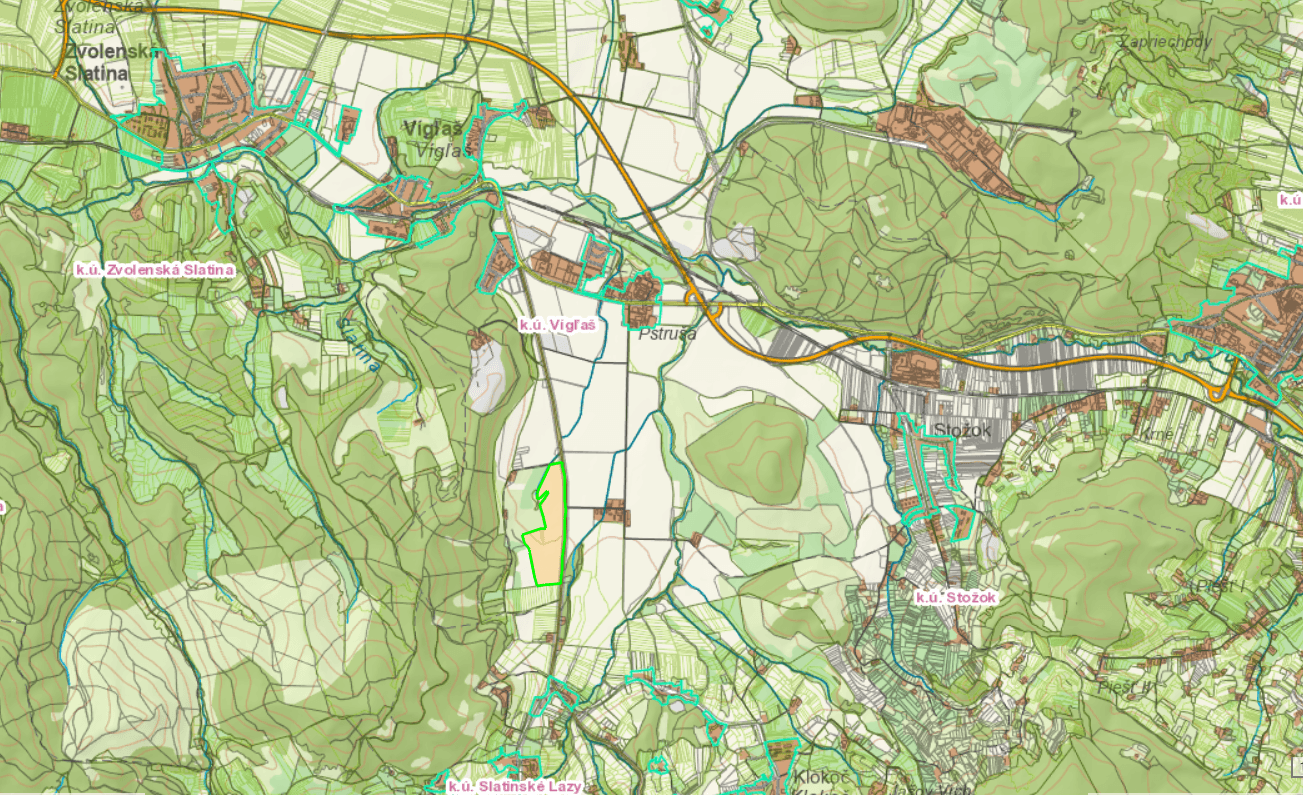 Prodej pozemku 647.000 m², Vígľaš, Banskobystrický kraj Prodej pozemku 647.000 m², Vígľaš, Banskobystrický kraj
