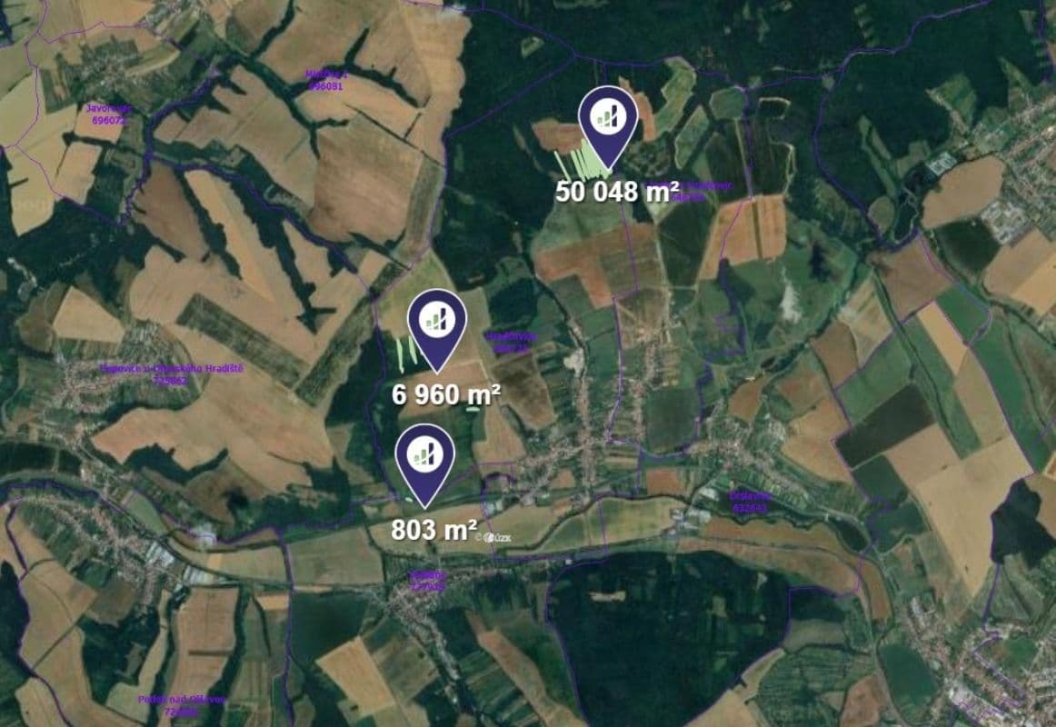Prodej pozemku 57.811 m², Hradčovice, Zlínský kraj Prodej pozemku 57.811 m², Hradčovice, Zlínský kraj
