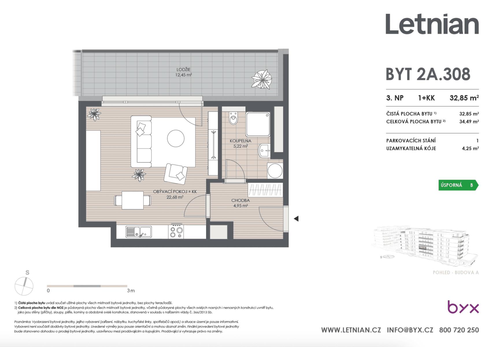Pronájem bytu 1+kk 35 m², Tupolevova, Praha, Praha Pronájem bytu 1+kk 35 m², Tupolevova, Praha, Praha