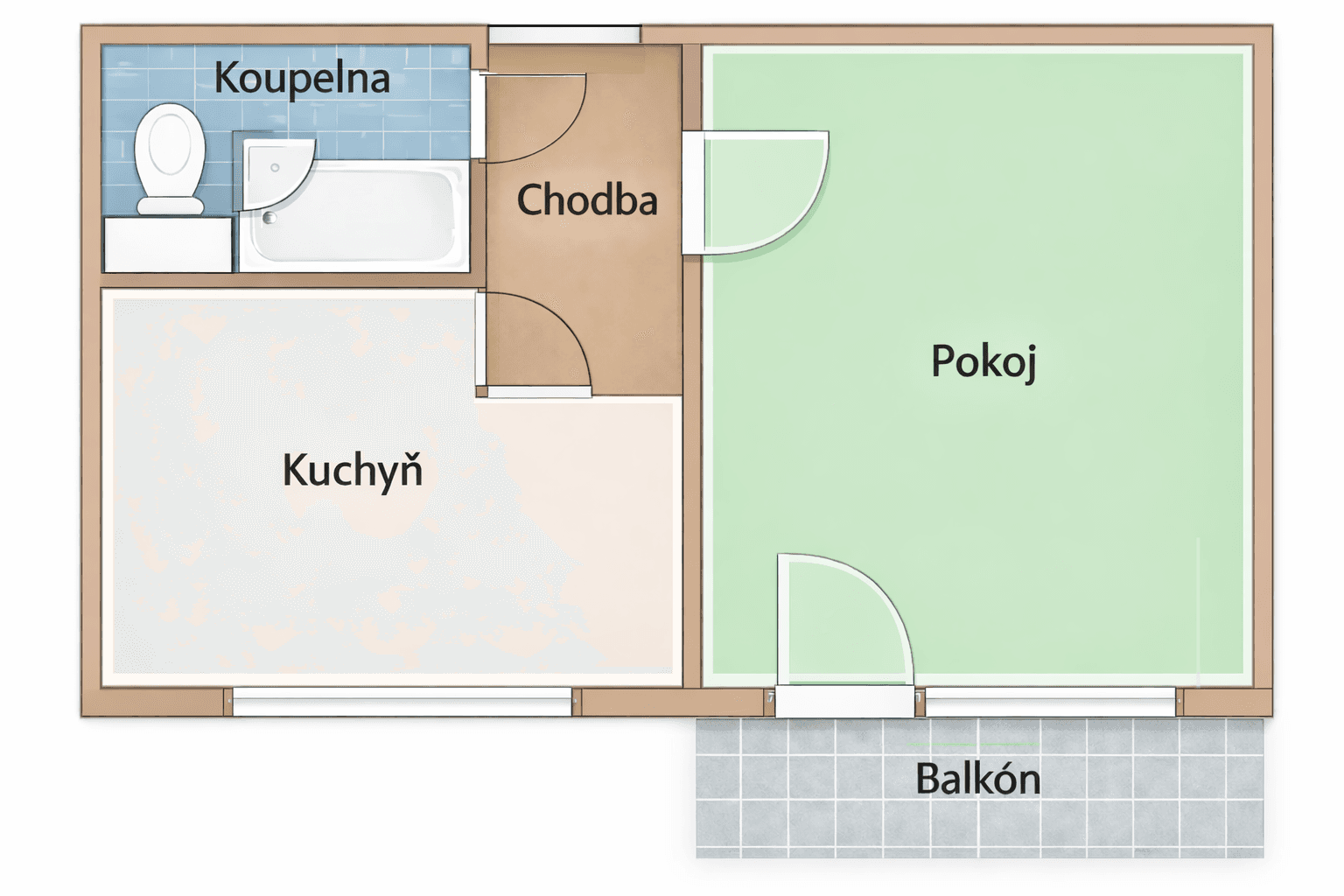 Prodej bytu 1+1 35 m², Hraniční, Olomouc, Olomoucký kraj Prodej bytu 1+1 35 m², Hraniční, Olomouc, Olomoucký kraj