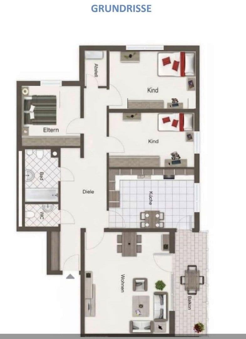 Prodej bytu 4+kk 110 m², Überlingen, Bádensko-Württembersko Prodej bytu 4+kk 110 m², Überlingen, Bádensko-Württembersko