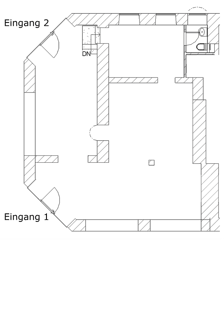 Pronájem nebytového prostoru 95 m², Neustadt 33, Ansbach, Bavorsko Pronájem nebytového prostoru 95 m², Neustadt 33, Ansbach, Bavorsko